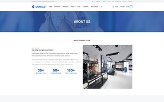 Donald html5 template