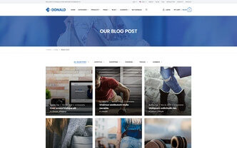 Donald html5 template