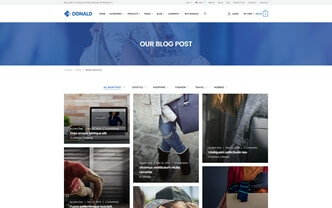 Donald html5 template
