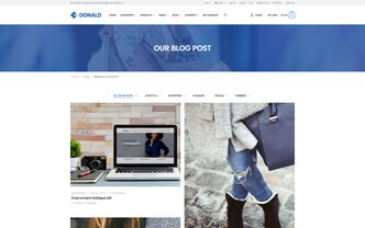 Donald html5 template