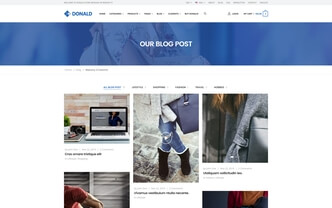 Donald html5 template
