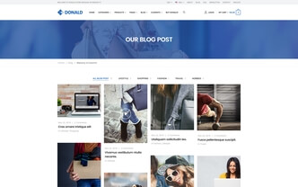 Donald html5 template