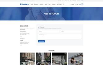 Donald html5 template