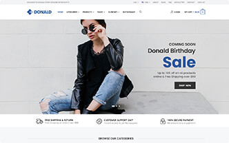 Donald html5 template demo-1
