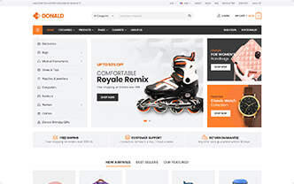 Donald html5 template demo-11