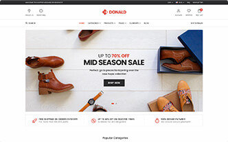 Donald html5 template demo-12