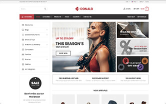 Donald html5 template demo-14