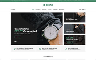 Donald html5 template demo-16