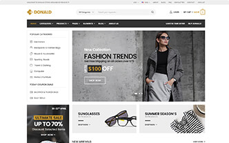 Donald html5 template demo-3