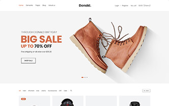 Donald html5 template demo-6