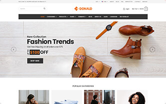 Donald html5 template demo-9