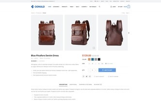 Donald html5 template