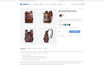 Donald html5 template