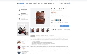 Donald html5 template