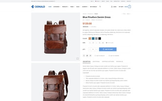 Donald html5 template