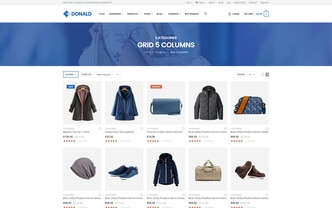 Donald html5 template