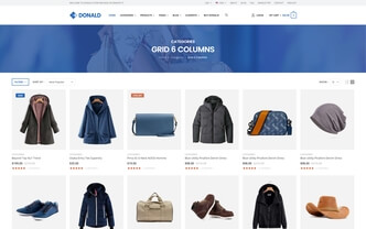 Donald html5 template