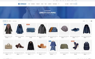 Donald html5 template