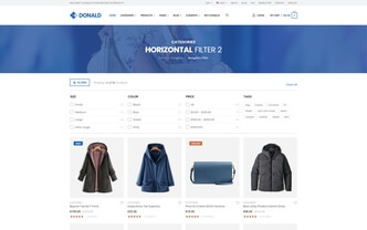 Donald html5 template