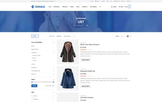 Donald html5 template